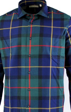Viyella 80/20 Oversized House Check Slim Fit Shirt