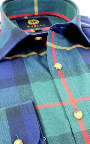 Viyella 80/20 Oversized House Check Classic Fit Shirt
