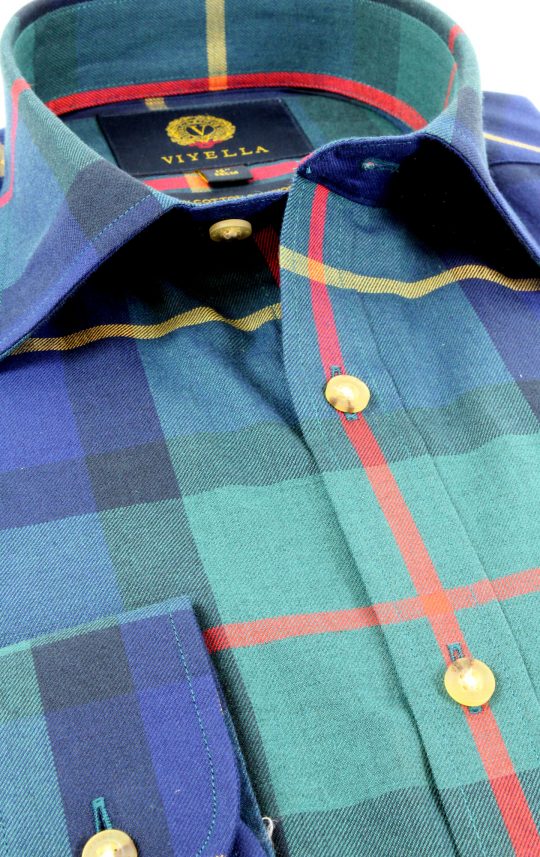 Viyella 80/20 Oversized House Check Classic Fit Shirt