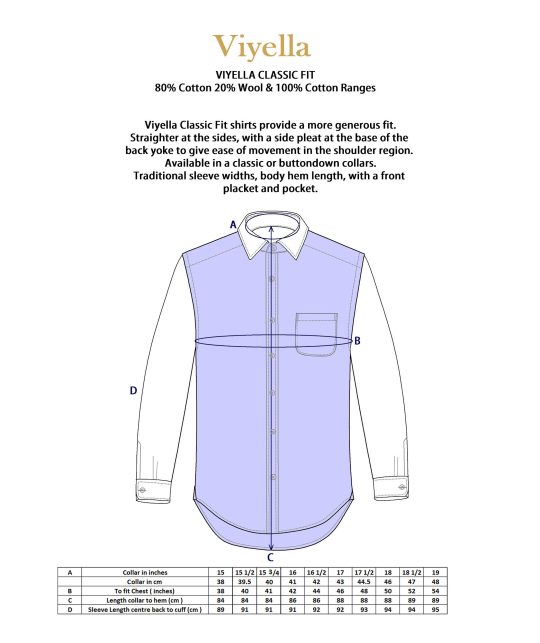 Viyella 80/20 Oversized House Check Classic Fit Shirt - Image 3