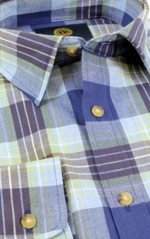 Viyella 80/20 Holyrood Tartan Classic Fit Shirt