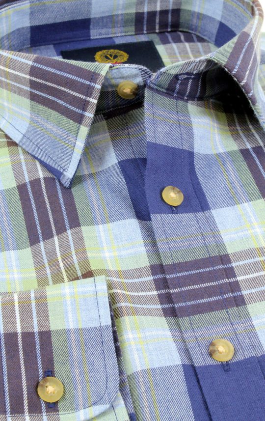 Viyella 80/20 Holyrood Tartan Classic Fit Shirt