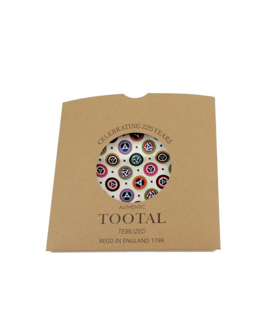 Tootal Cream Spider Design Silk Scarf - Image 3