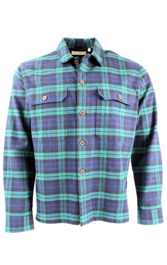 Viyella Sports Shirt Jacket Blackwatch Tartan - Image 2