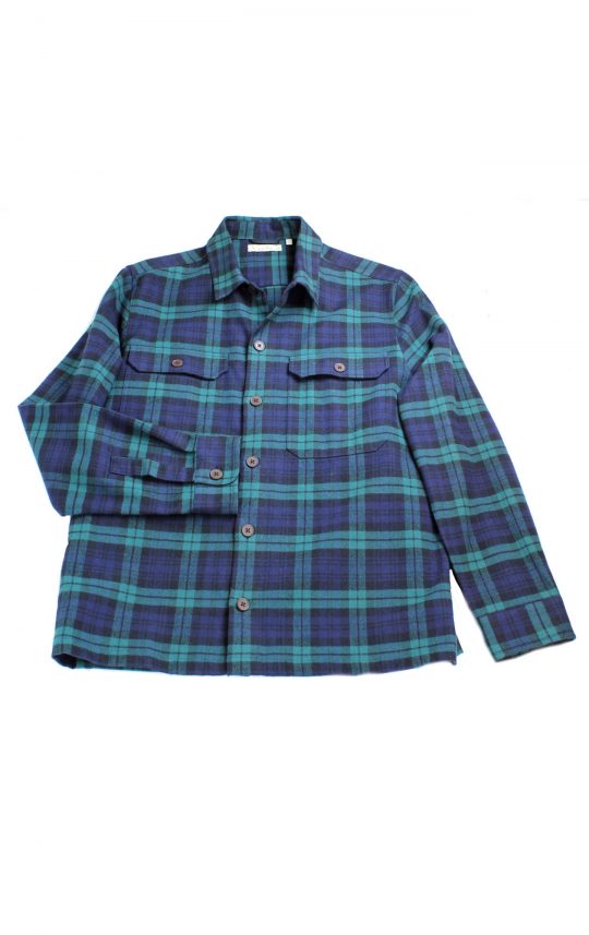 Viyella Sports Shirt Jacket Blackwatch Tartan - Image 3