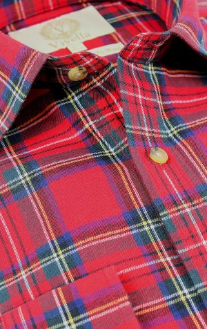Viyella 80/20 Royal Stewart Tartan Classic Fit Shirt