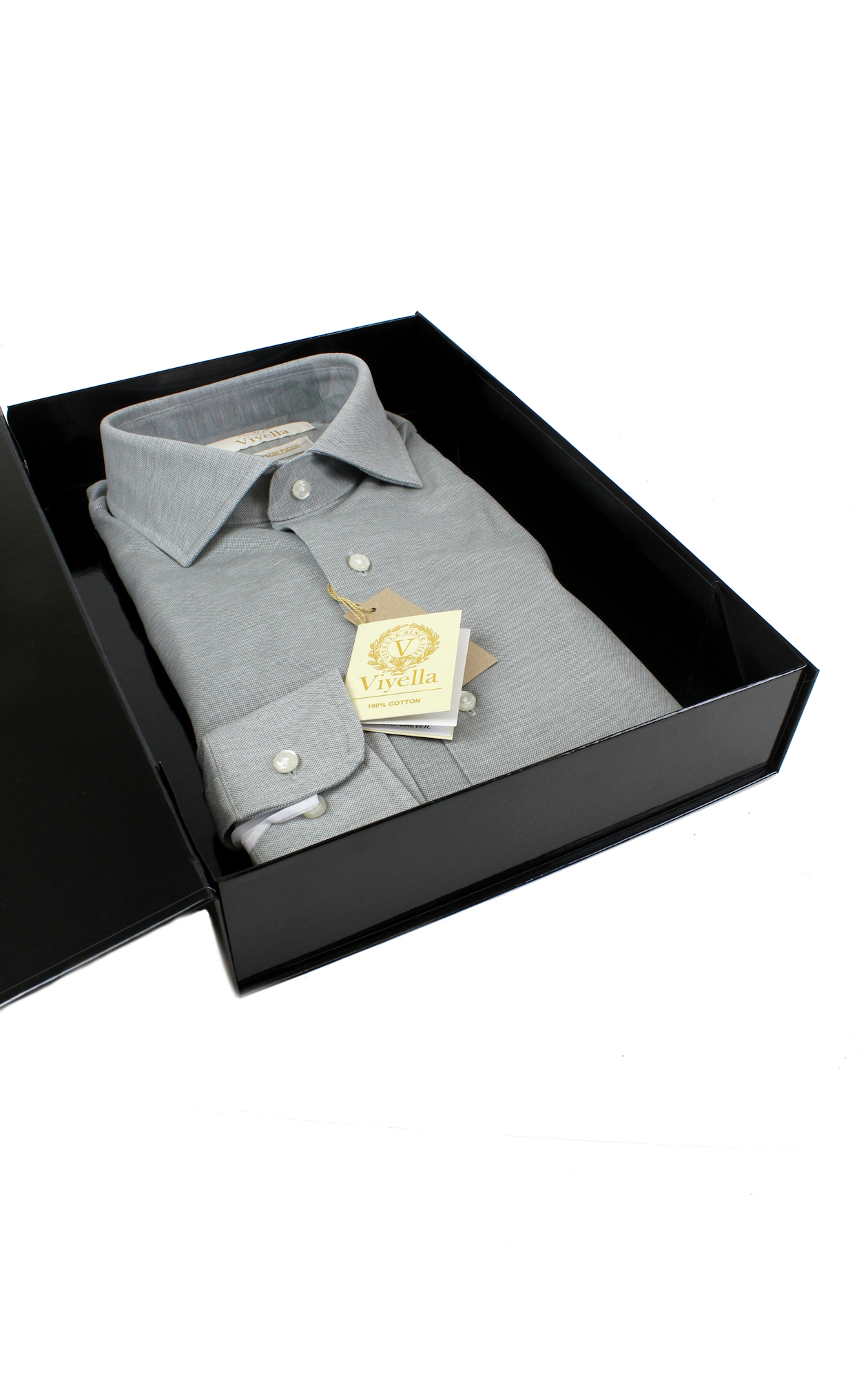 Empty Gloss Black Shirt Box - Image 3
