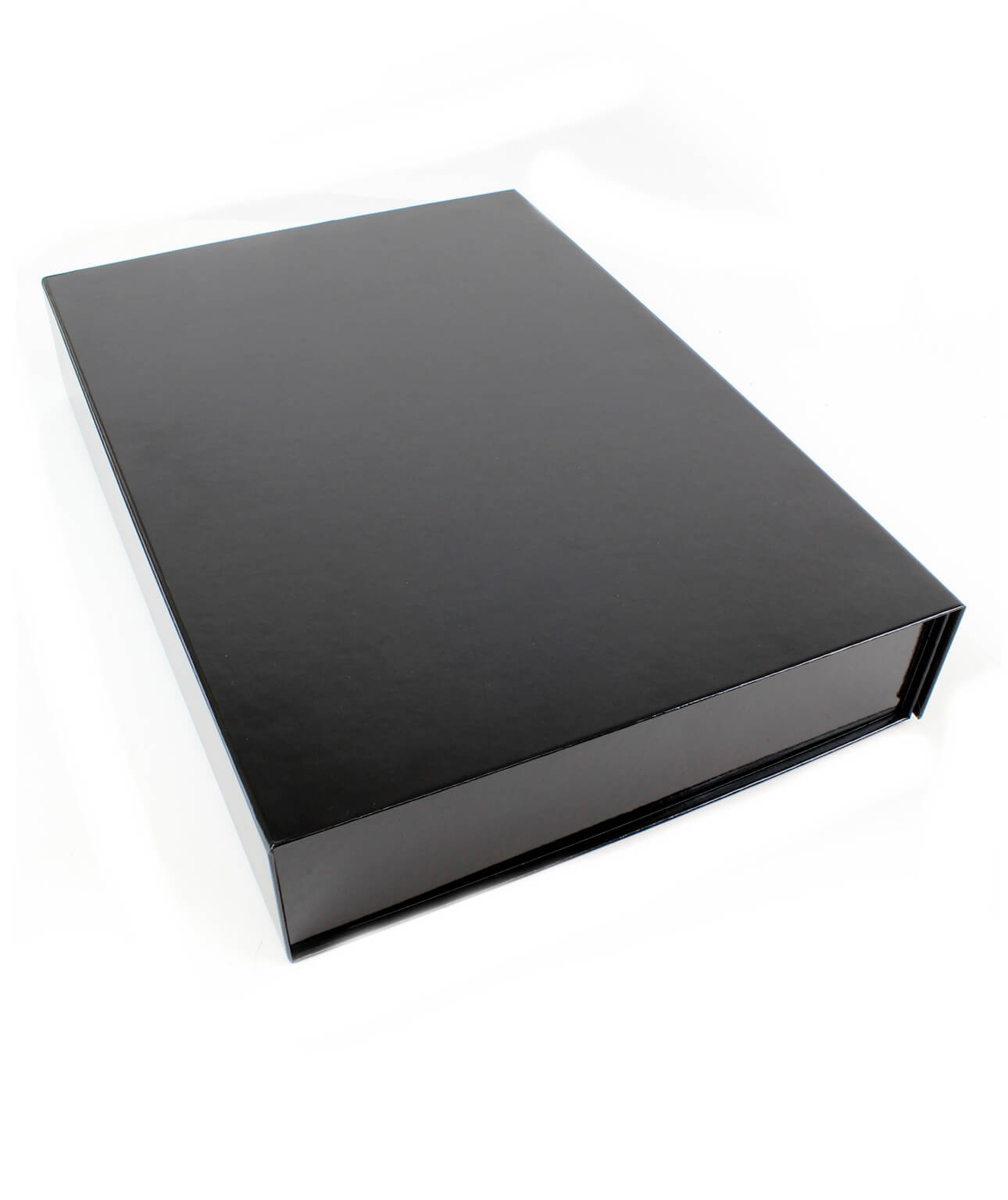 Empty Gloss Black Shirt Gift Box - Image 3