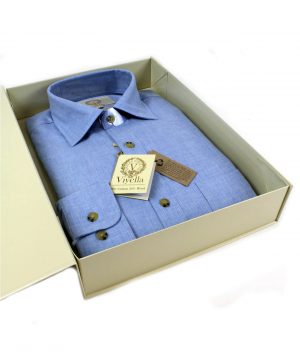 Empty Gloss Cream Shirt Gift Box