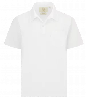 Viyella White Aerolite Cotton Polo Shirt