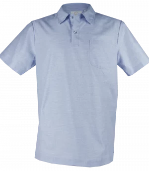 Viyella Sky Blue Aerolite Cotton Polo Shirt